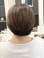 ヘアークリアー 春日部 大人可愛い丸みショートボブスタイル/30代40代50代/春日部