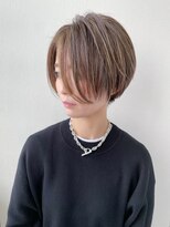 ヘアーアンドスパ フェリーチェ ミチ 野田屋町店(HAIR&SPA felice MICHI)&nbsp;大人可愛い前下がりショートボブ