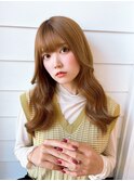 艶髪ウェーブヘア
