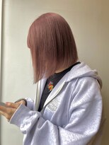 ジーナ 札幌(Zina)&nbsp;【髪質改善ケアカラー】ピンクベージュ【ケアブリーチ】
