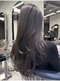 ラベンダーベージュカラー×ロングレイヤーカット　【CHICA】