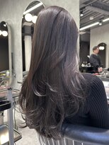 シティ(CITY) ラベンダーベージュカラー×ロングレイヤーカット 【CHICA】