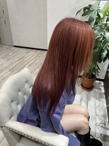 ベルヘアーデザイン 堺東(Belle hair Design) ピンクベージュ/ファイバープレックスブリーチ