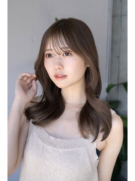 エインアンリー 明治神宮前(AIN.ANLY.) レイヤーカット/顔まわりレイヤー/顔まわりカット/前髪カット