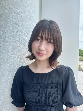 ラグ バイ シゲルカットクラブ 神田久志本店(lag) ボブ×くびれヘア