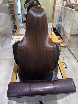 ブレンドバイハピネス(Blend by happiness) ココアブラウン×髪質改善トリートメント