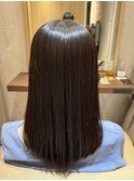 縮毛矯正　ストレート