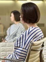 トランクサロンカッパード&nbsp;大人ぱっつんボブ＋オーガニックカラー＋生コラーゲンTR