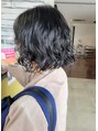 バディ ヘア フレス(BUDDY HAIR FRAIS) 柔らかい雰囲気になる、艶感あるケアパーマのボブスタイル!