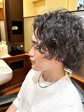 モッズヘア メン 上尾東口店(mod's hair men) ウルフカット×サーフカール