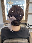 結婚式/シニヨンスタイル