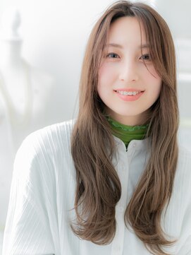 モッズヘア 上尾西口店(mod's hair) かきあげ前髪大人かわいい小顔ウェーブ巻きc6上尾20代30代40代