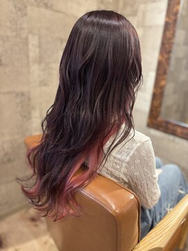 ヘアサロン アプリ(hair salon APPLI) お洒落なピンクカラー♪