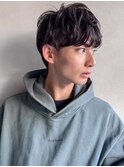 センターパートスペインカール清潔感◎イメチェン#06mf0604