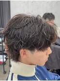 熊本メンズサロンルーズパーマ波巻きパーマツイストスパイラル