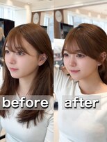 アマトウキョウ アユンチェ(AMA TOKYO×AYUNCHE) 韓国スタイル/チュラルくびれへア_くびれ巻き_レイヤーカット