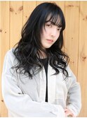【buZon ブゾン】顔まわりレイヤー×ルーズウェーブ