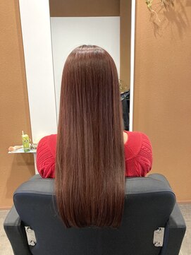 リバティ 登戸(Liberty) ロング×ピンクベージュ