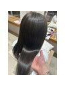 艶髪！髪質改善OVERicsカラー