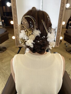 コワファースト 大分(COIFF1RST) 成人式/シニヨン