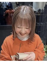 オリ(oli)&nbsp;1ブリーチでつくるベージュカラー