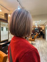 アンヴォーグ(en VOGUE) マロンベージュ×ブリーチカラー