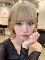 アビー(ABBEY3)&nbsp;外ハネボブラインボブ切りっぱなしボブヘイリーボブパッっとボブ