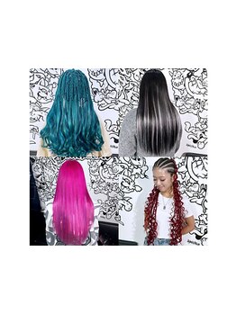 人毛編み込みエクステ,人毛シールエクステ,ウェーブ,特殊エクステ取扱◎ご希望にお応じてスタイルの相談OK!