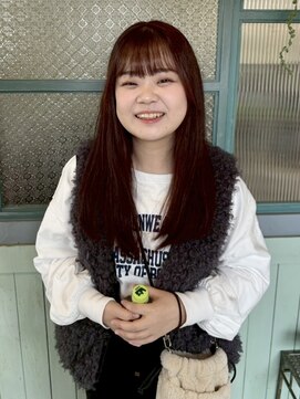 cassis pink ×髪質改善 大人女性/20代/30代