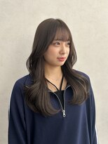 クム 横浜(qumu)&nbsp;【pumu MARIKO】オリーブブラウン×透明感カラー