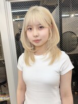 ラニヘアサロン(lani hair salon)&nbsp;ホワイトブロンド/抜きっぱなしブロンド/ブリーチ/ハイトーン
