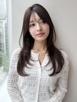 ケーツー エソラ池袋店(K-two) 30代40代◎オトナのシースルーバング*ロングへア*顔周りレイヤー