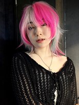 .elice 心斎橋 ダブルカラー/ウルフレイヤーカット【9/1NEWOPEN(予定)】 ショートウルフハイライトマッシュウルフシースルーマッシュ
