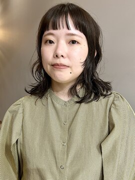 イギー(igggy) ミディアムパーマ　パーマ　デジタルパーマ　レイヤーパーマ