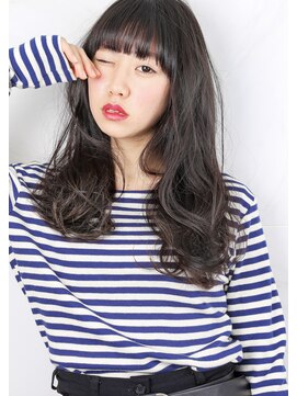 ヘアサロン ガリカ 表参道(hair salon Gallica) ☆ グレージュ × ダメージレスパーマ× オン眉 ☆ 外国人風 ☆