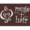 ルージュプラスヘアー(rouge+hair)のお店ロゴ