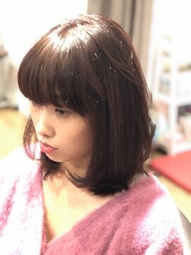 ボヌールヘア(BONHEUR HAIR) 大人可愛いミディレイヤー【YUKIE】
