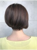 上品ショートボブ