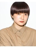 ショート×チェリーブラウン