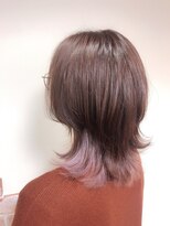 ルフレ 新宿本店1st(Reflet)&nbsp;《インナーカラー×ウルフカット》#新宿#新宿三丁目#髪質改善