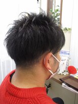 コアフィールフィス(COIFFURE fils)&nbsp;《見附　今町》メンズ　ツーブロ刈り上げ　簡単スタイリング