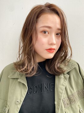 ガーデントウキョウ(GARDEN Tokyo) 【GARDEN荒井夏海】ふんわりレイヤーロブ×前髪なし