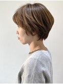 【FOLK】ひし形ハンサムショート♪くすみカラー