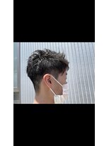 メンズヘアサロン トーキョー(Men's hair salon TOKYO.) ツーブロックハーフアップパーマ