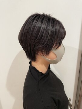 ジーナ 福岡千早(Zina) 【Zina千早】大人かわいい/カーキグレージュ/ボブ/20代30代40代