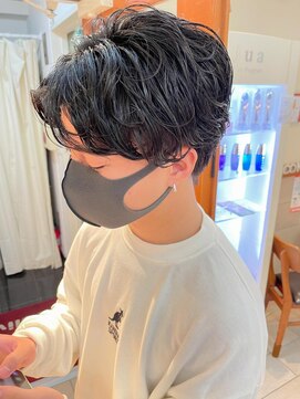 テトラ バイ ネオリーブ 横浜西口店(tetra by neolive) メンズパーマ韓国風カルマパーマ☆