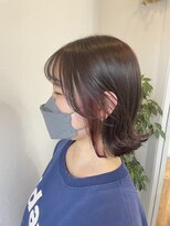 ヘアーリビングリコ 新潟笹口店(hair living Liko) earring color