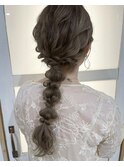【お呼ばれヘアアレンジ】