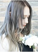 ★透け感グレーグラデーション★福岡久留米