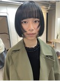 【ミニボブ×デザインカット】